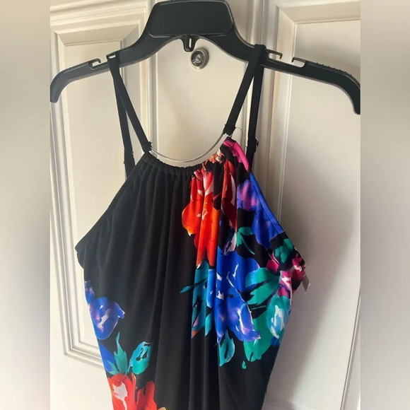 Magicsuit Flower Child Parker One Piece Swim Dress Size 8 - Picture 5 of 13